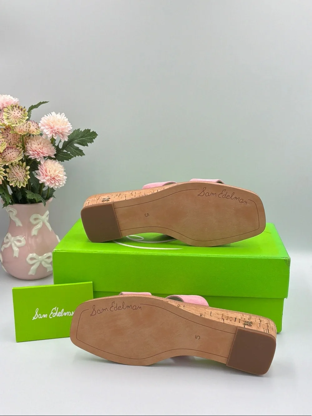 Sam Edelman pink suede